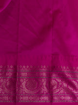 Onion Pink and Magenta Silk saree - PBRZU3D