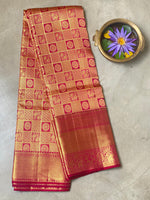 Pure tissue kanchipuram 2g zari saree - PK25