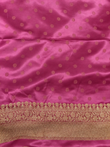 Onion Pink Satin silk Saree - PBRKIV6F