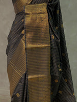 Black banarasi silksaree - AISHCK9