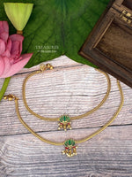 Vaibhavi Lotus Anklet - JA1