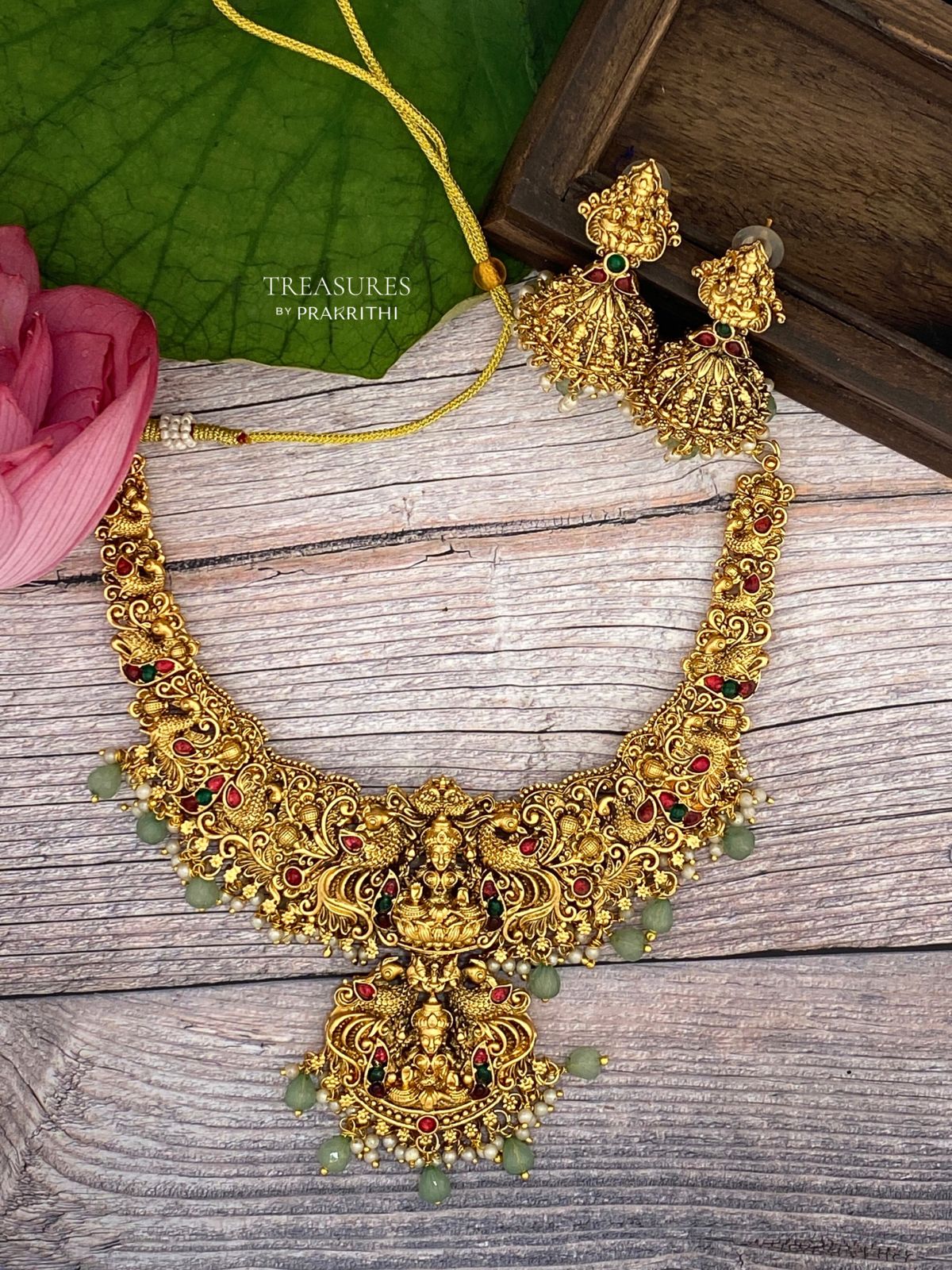 Divine Lakshmi Vanki Necklace-JN50