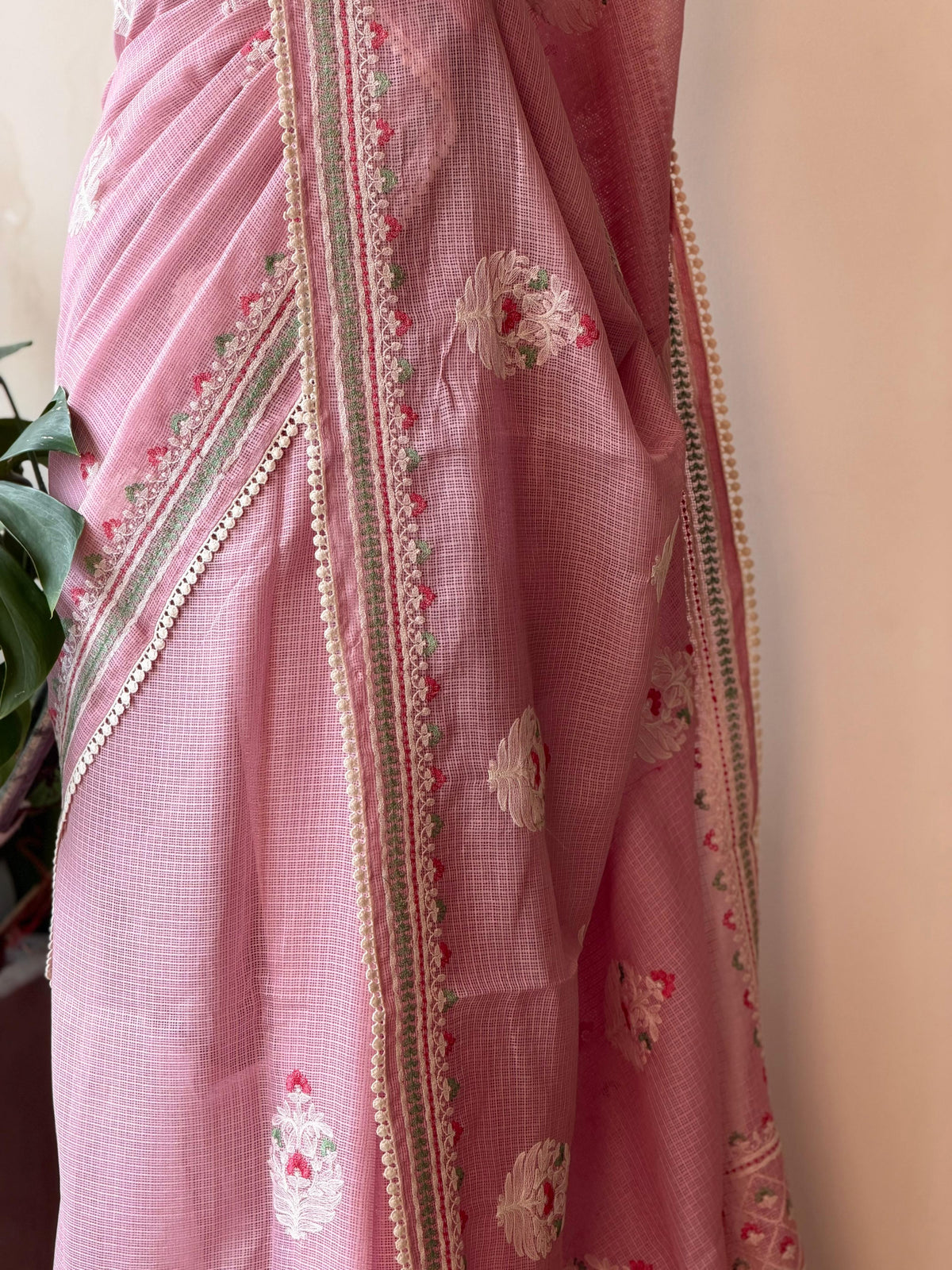 Pastal pink silk Kotta sareesaree -PBR10J