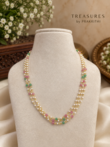 Elegant layerd pearl chain - JWN8