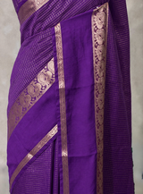 Violet Soft silk Saree - PBRFA4E