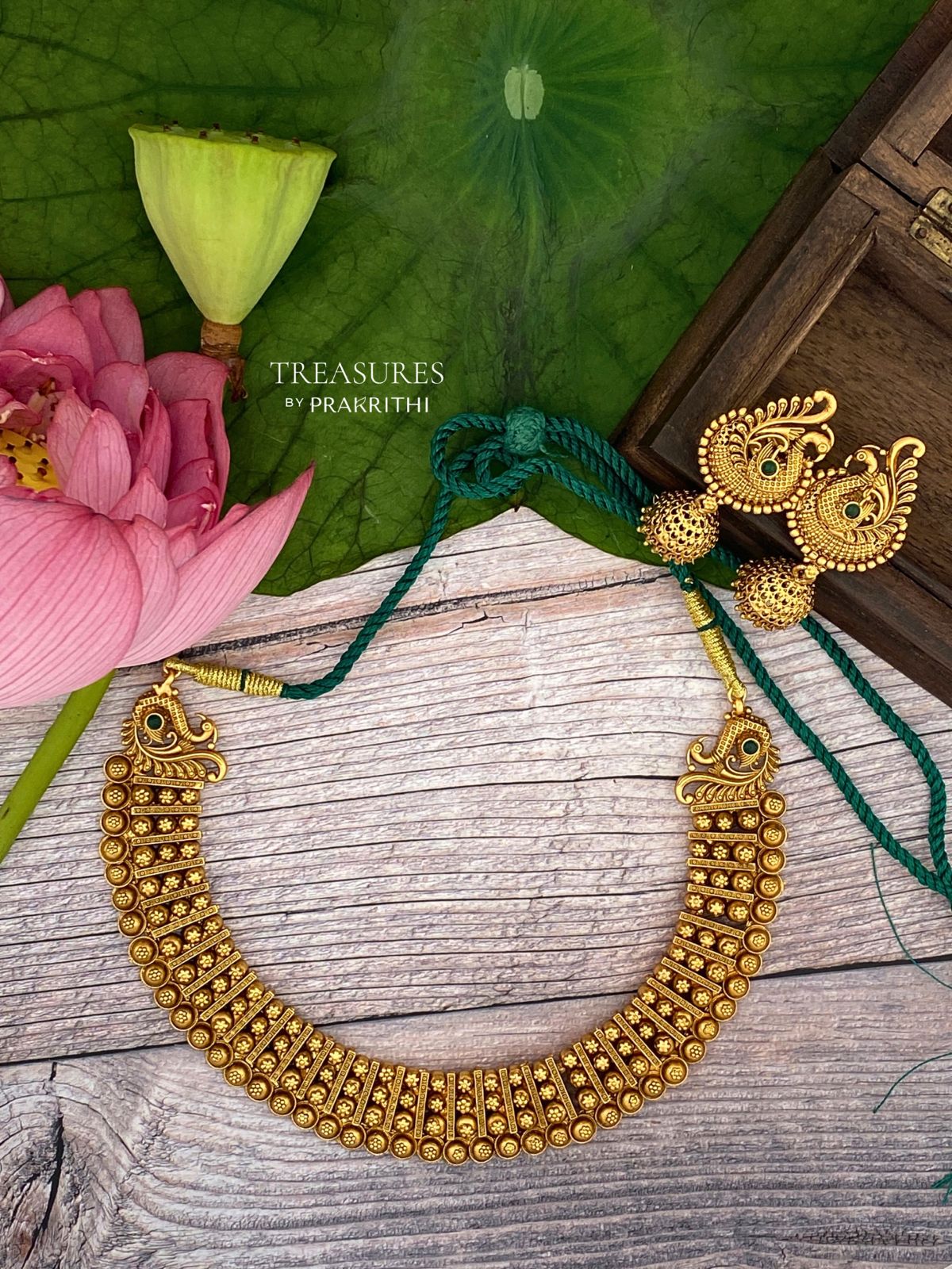 Peacock Vanki Choker Set -JN67