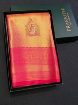Rani PinkTissue Kanchipuram saree- PBRIDEK26B
