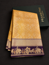 Gold and Purple Tissue Kanchipuram saree- PBRIDEL6