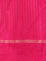 Rani Pink Chanderi silk cotton saree- PBRNAK4E