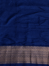 Navy Blue Georgette fabric saree- PBRVAR1G