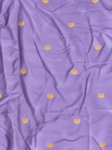 LavenderBanarasi satin silk saree - PBRMM5i