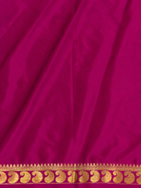 Pink Semi Mysore crepe Silk Saree - PBRMJ4A
