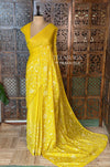 Yellow Kotta silk saree - PBR70