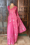 Dark Pink Kotta silk saree - PBR70C