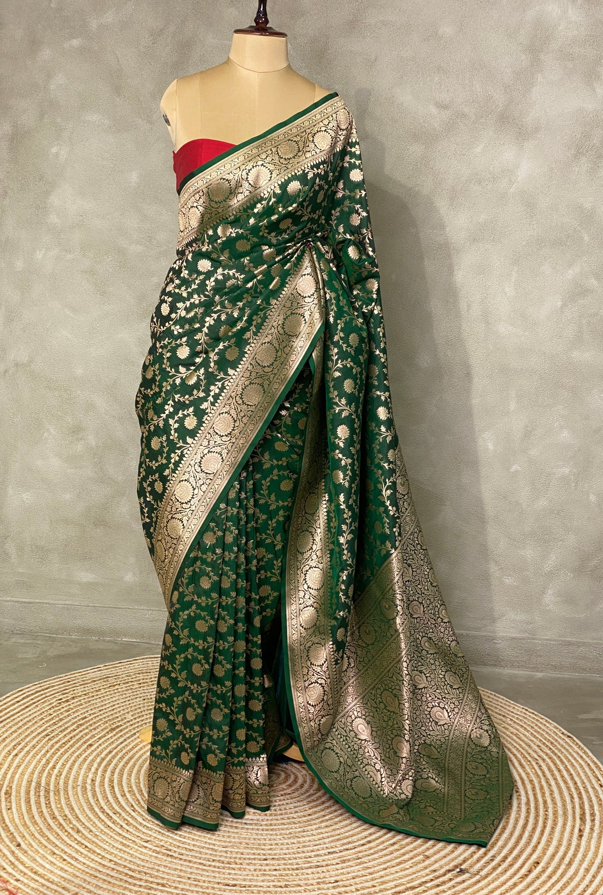 Banarasi katan silk saree - PBS12A
