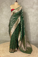 Banarasi katan silk saree - PBS12A