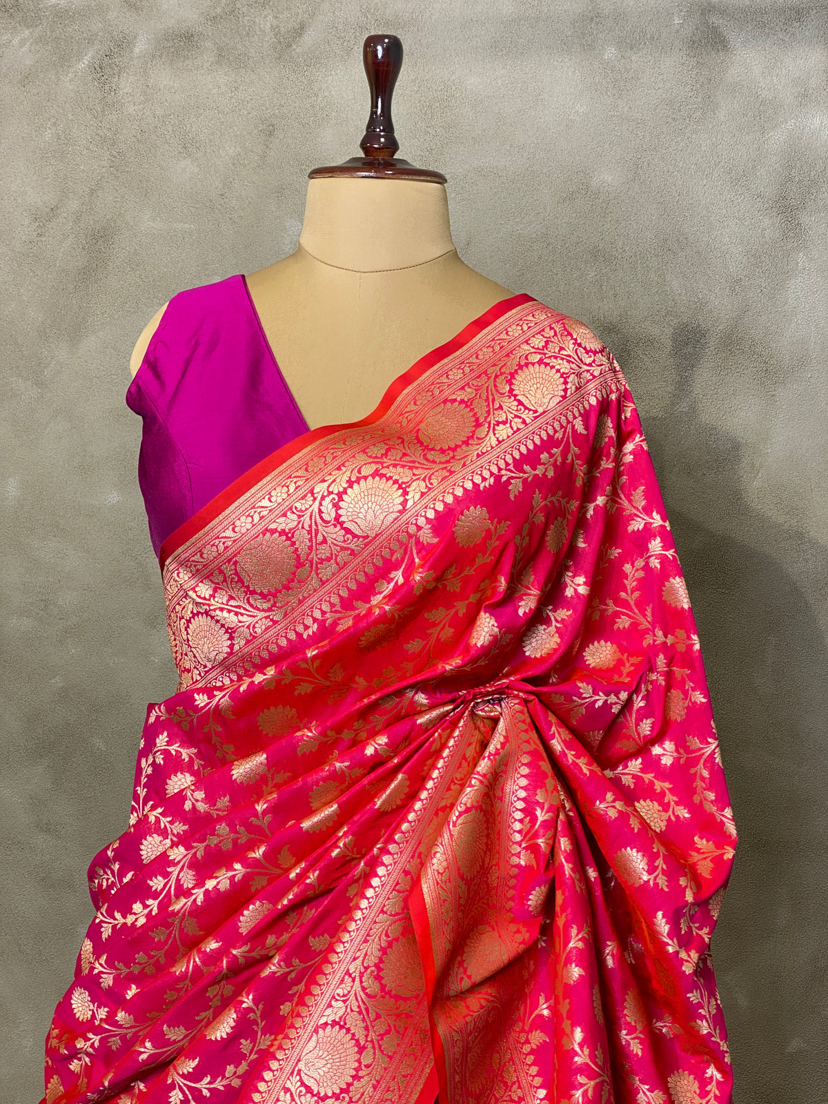 Banarasi katan silk saree - PBS12D