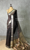 Brown silk cotton saree- PBR49H