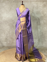 Lavender banarasi silksaree - RUK2D1