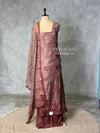 Chanderi unstitched salwar set: PBRUS20