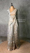 Grey Net kotta saree - PBR34B7