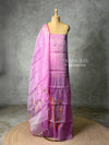 organza unstitched salwar set: PBRUS40