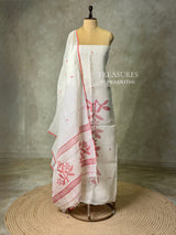 Jamdani unstitched salwar set: PBRUS42