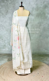 Chanderi unstitched salwar set: PBRUS44