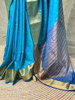 Blue Kanchipuram Silk saree - PSS
