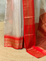 Soft Tissue Silk saree - PBRZU5B