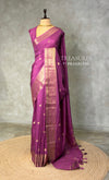 Mauve Shade Pure Viscose Silk Saree - PBRATH1D
