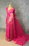 Dark Pink Pure Viscose Silk Saree - PBRATH1E