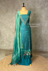 Tusser unstitched salwar set: PBRUS10
