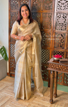 Tissue Banarasi silk saree- Onam26C