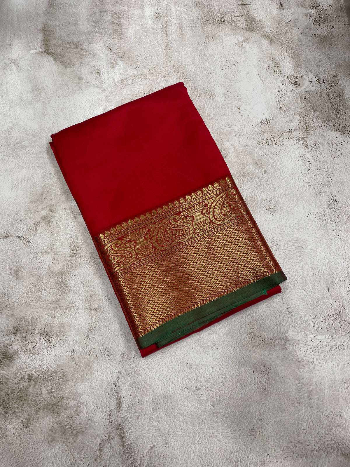 Violet and Green kanchipuram soft silk saree - PSSS45
