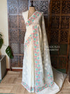 Off white Net Kotta saree - PBR64A