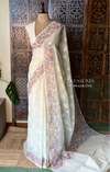 Off white Net Kotta saree - PBR64B
