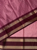 Pink Banarasi silk saree - PBRRP1