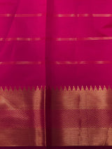 Rani pink Banarasi silk saree - PBRRP4