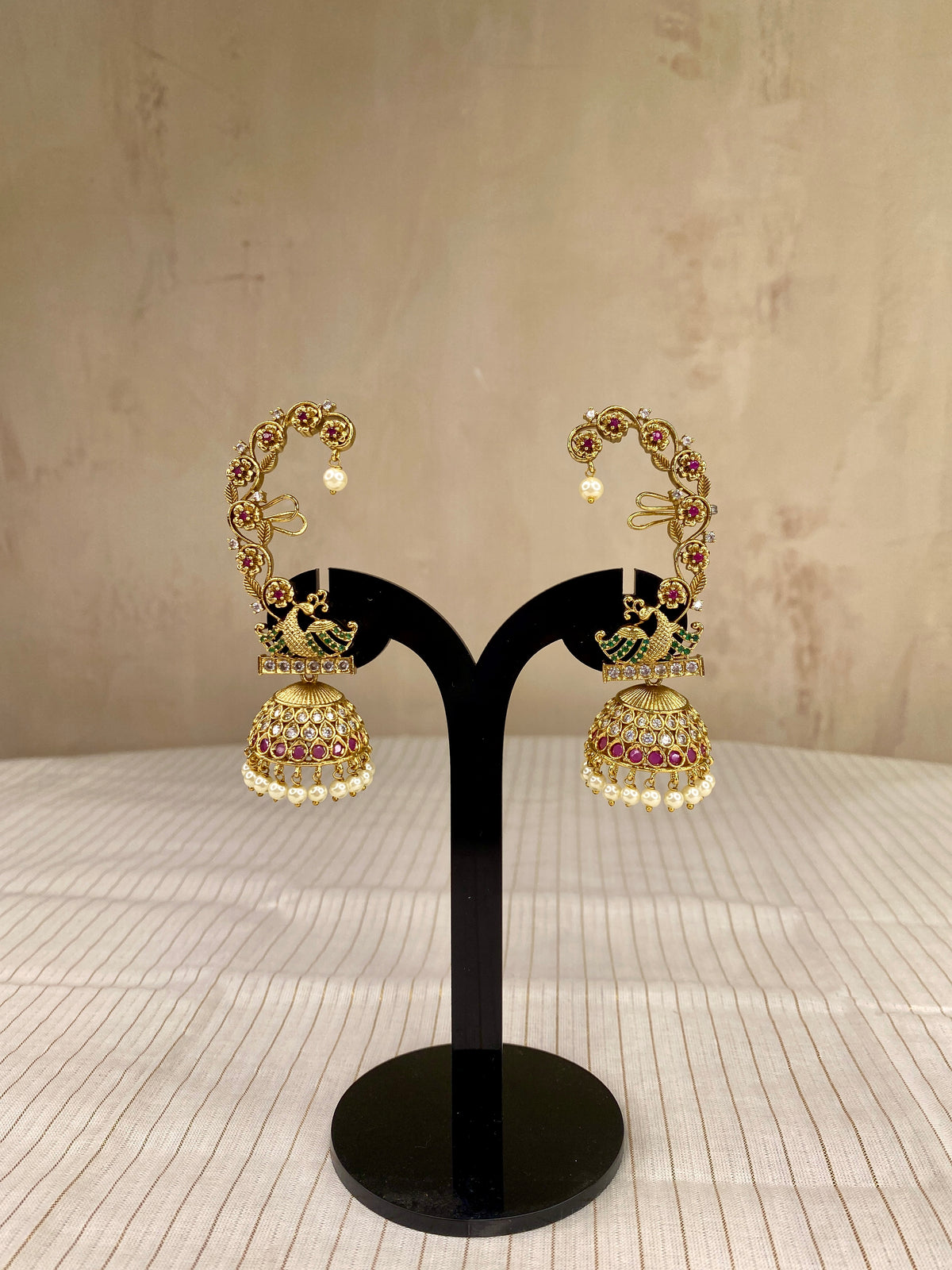 Antique stone jumka -JWE8A