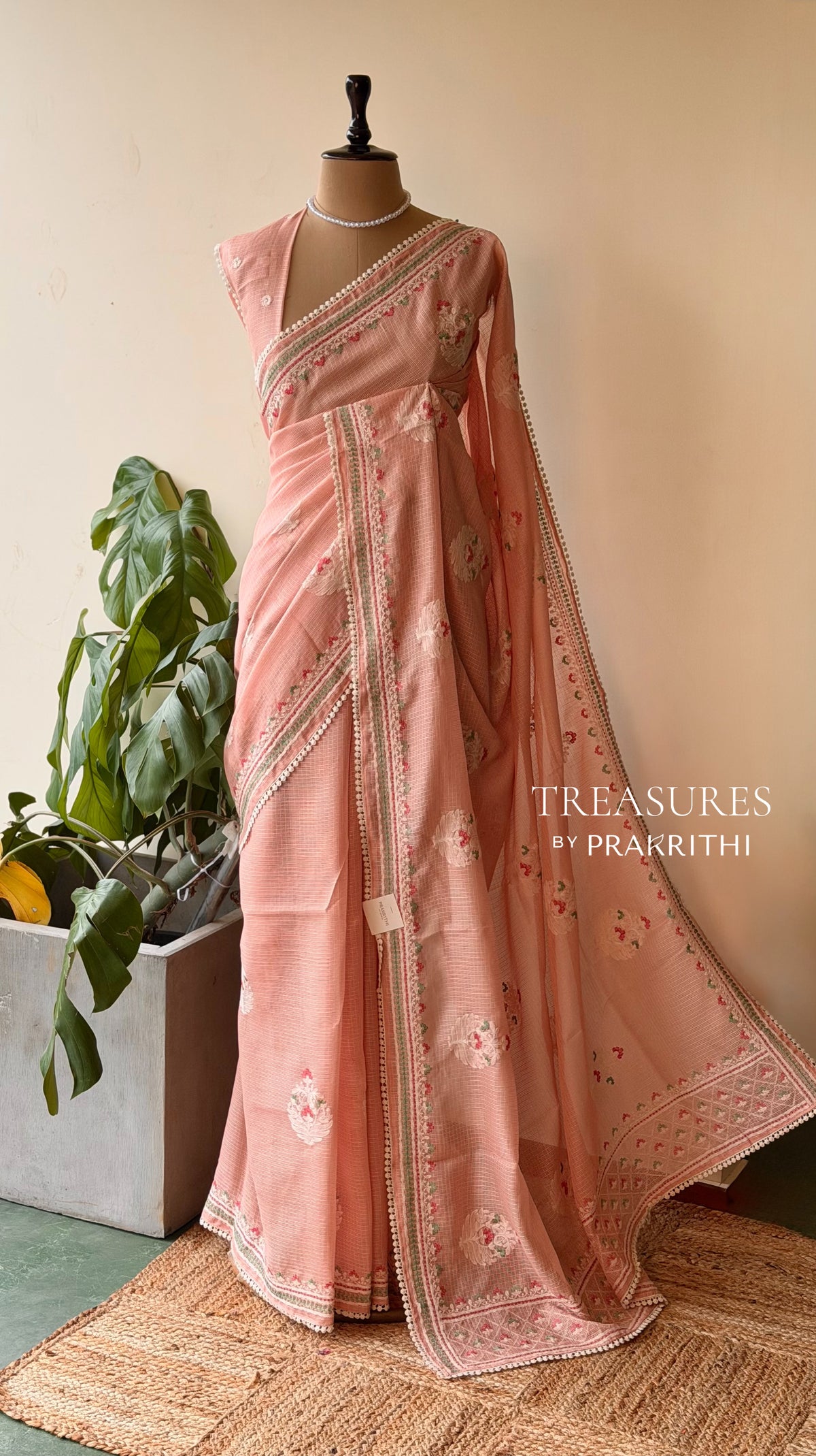Pastal peah silk Kotta sareesaree -PBR10H