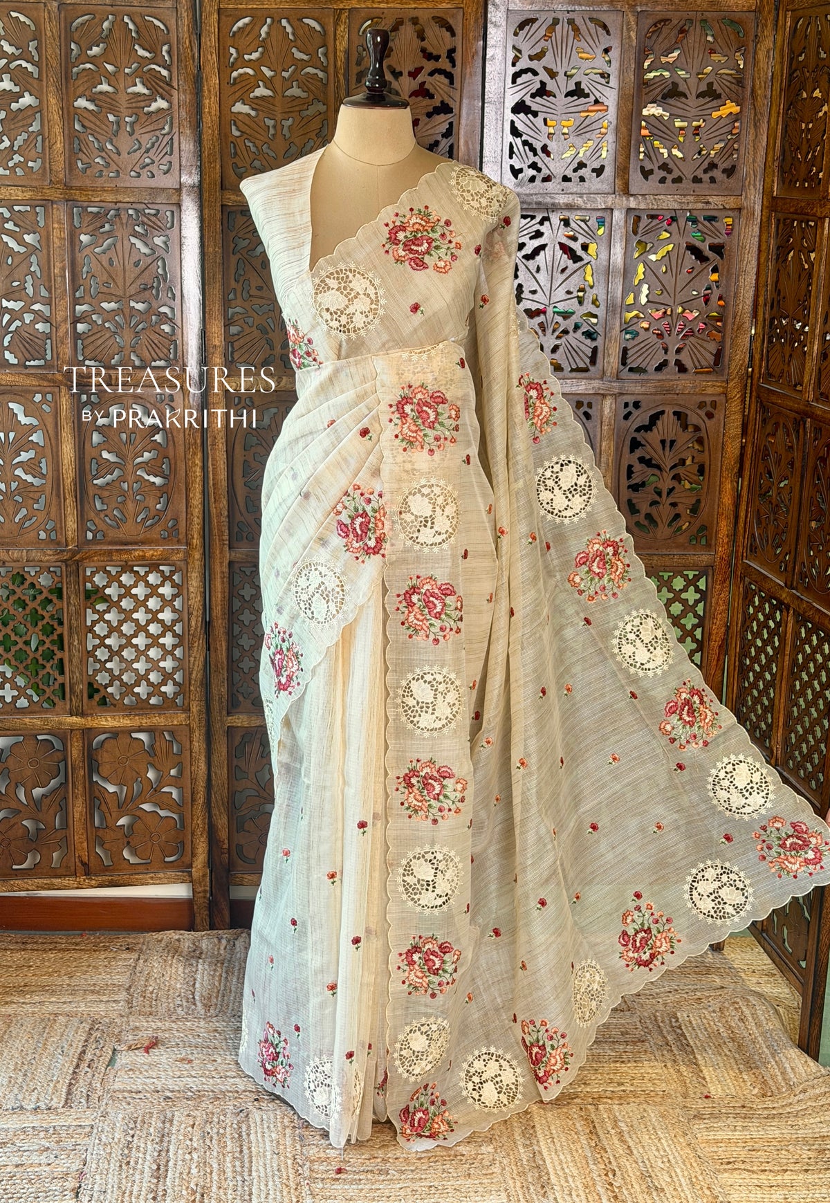 Jute kotta Saree - PBRCHAND2