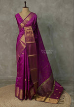 Magenta banarasi silksaree - AISHCK9C