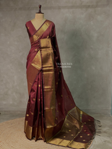 Light Brown banarasi silksaree - AISHCK9E