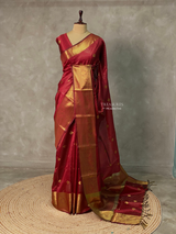 Maroon banarasi silksaree - AISHCK9H
