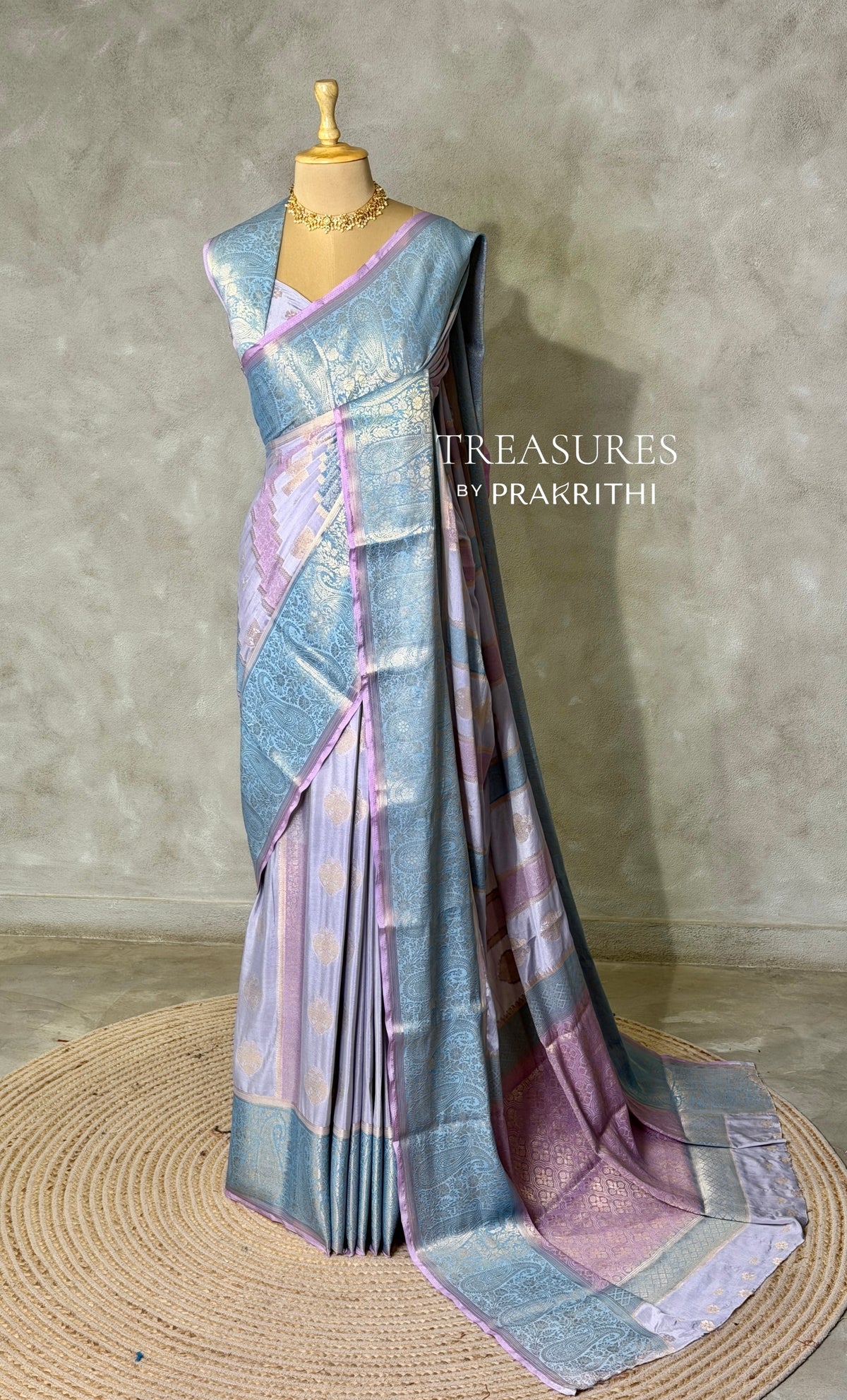 Soft crape silk Saree - PBRFA3B