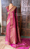 Magenta pure Jamwar Tanchui banarasi saree: PBR56D2