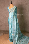 Blue Silk kotta saree: PBR54AD4