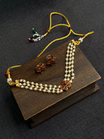 pearl 3 layer necklace - JW156A