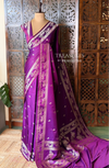 Violet zatin Banarasi silk saree - RAZ1IA